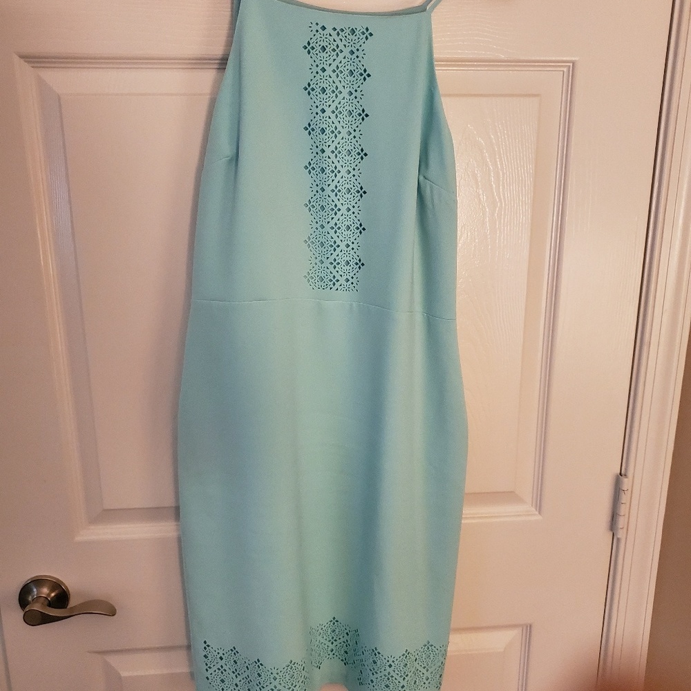 Light Blue mini dress